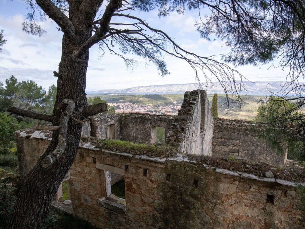 Hvar island guide and old stone house